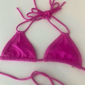 Montce Magenta Euro bikini top